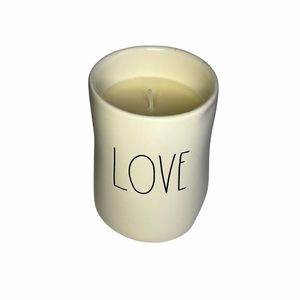 NWT Rae Dunn LOVE Scented Candle